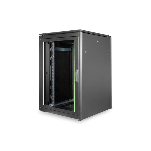 DIGITUS - Netzwerk-/Serverschrank Netzwerkschrank Unique DN-19 22U-8/8-B-1 22HE,AL 9005