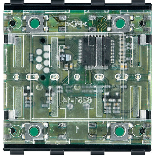 Schneider Electric - Bussystem-Tastsensor KNX-Tastermodul 2-fach MTN625299 System M