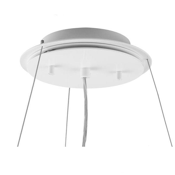 LTS Licht&Leuchten - Mechanisches Zubehör/Ersatzteile für Leuchten Drahtseilabhängung L 74/3000 DIM ws 3m 5-adrig
