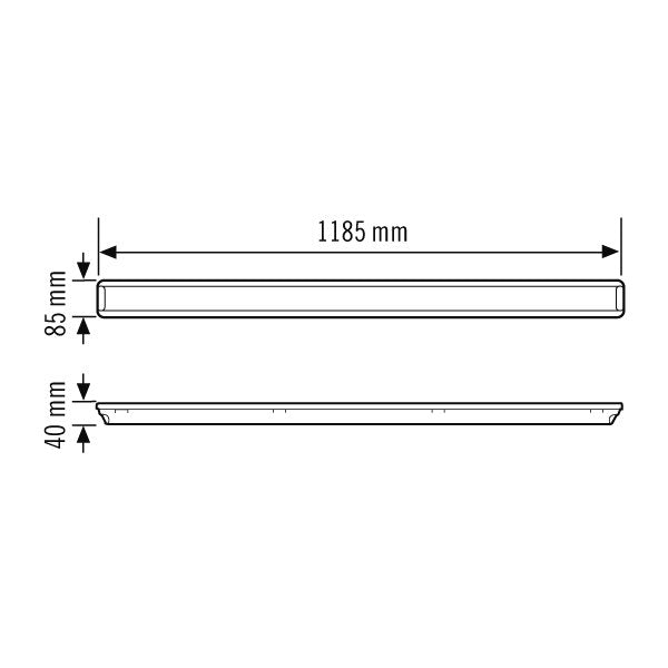 ESYLUX - Lichttechnisches Zubehör/Ersatzteile für Leuchten Opaler Diffusor OLIVIA-2 #EO10310522