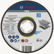 Bosch - Trenn-/Schleifscheibe PRO Stainless Steel and 2608619265 Metal X-Lock