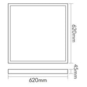 Nobile - Decken-/Wandleuchte LED-Aufbau-Panel 1580351011 840
