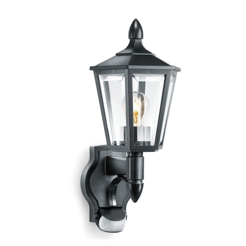Steinel - Decken-/Wandleuchte Sensor-Außenleuchte L 15 S schwarz 243 x 188 x 410 mm
