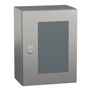 Schneider Electric - Gehäuse/Schaltschrank (leer) Wandschrank 304L NSYS3X4320T 400x300x200 Sichttür