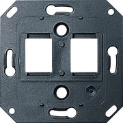 Gira - Einsatz/Abdeckung für Kommunikationstechnik Tragring AT+T steckbar 019400