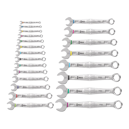 Wera - Schraubenschlüsselset Ringmaulschlüssel-Satz 05020232001 6003 Joker 22 Set 1