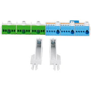 Hensel - Ein- und mehrpolige Klemmenleiste PE-Klemme/N-Trennklemme FC PN 30 NT FIXCONNECT