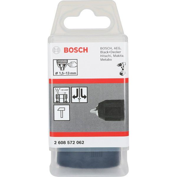 Bosch - Bohrfutter Schnellspannbohrfutter bis 2608572062 13 mm 2 - 13 mm