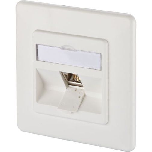 Metz Connect - Kommunikationsanschlussdose Kupfer Anschlussdose, Cat.6A TN E-DATmod-1UP-rws 1xRJ45,UP,rws − 1 Stück