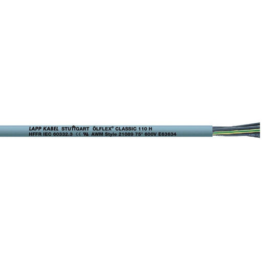 Lapp Kabel&Leitung - Energiekabel < 1 kV, für ortsveränderlichen Einsatz ÖLFLEX CLASSIC 110 H 7G6 10019975