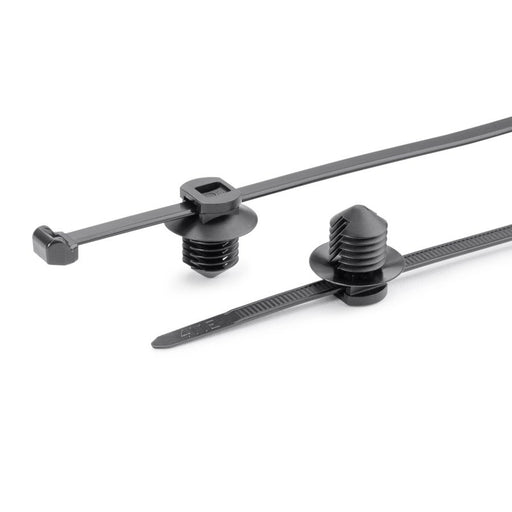 HellermannTyton - Kabelbinder Befestigungsbinder 156-00120(500) schwarz − 500 Stück
