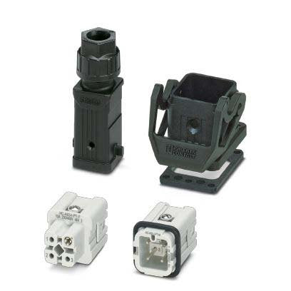 Phoenix Contact - Rechtecksteckverbinder, Set (Industriesteckverbinder) Steckverbinder-Set 1424445