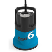 Jung Pumpen - Ständerpumpe Schmutzwasserpumpe SIMER 6 OD6601G-06 230 V, DT. STECKER