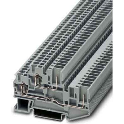 Phoenix Contact - Durchgangs-Reihenklemme Zugfederklemme STTB 2,5/2P steckbar, gr