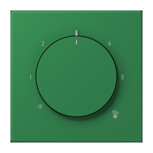 Jung - Abdeckung/Bedienelement für Installationsschalterprogramme Abdeckung für Thermostat LC 1749 BF 219 vert fonce (32050)