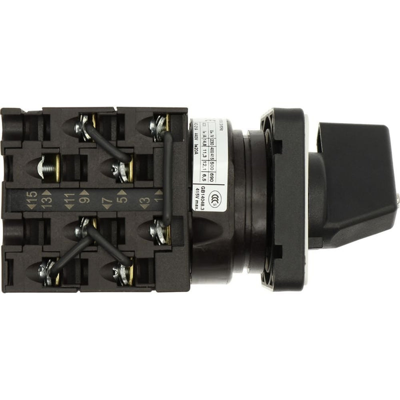 Eaton - Lastschalter Stern-Dreieck-Schalter T0-4-8410/E 20A, 5,5kW, 3p,IP65
