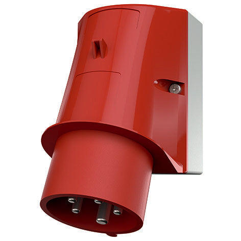 Mennekes - CEE-Gerätestecker (IEC 60309) Wandstecker HW/VN 23806 16A,5p,6h,400V,IP44