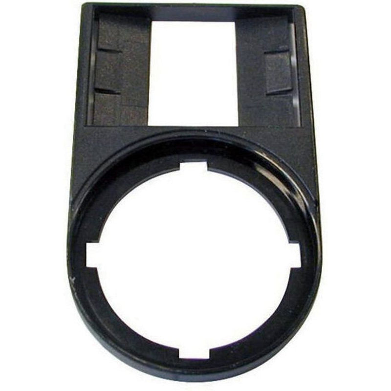 Eaton - Schildträger für Befehlsgeräte Tastenzusatzschildträger M22S-ST-X 50x30 o.Schild sw