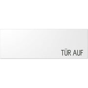 Jung - Abdeckung/Bedienelement für Installationsschalterprogramme Wippe TÜR AUF aws lack ES 2993 DH WW 70x212,4mm waagerech
