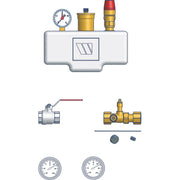 Bosch Thermotechnik - Zubehör/Ersatzteile für Wärmepumpe Solekreissystempaket NR1123