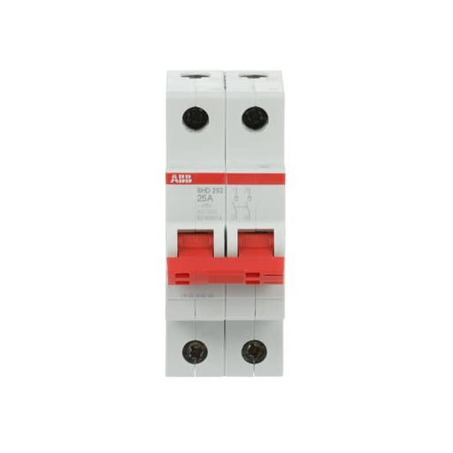 ABB Stotz S&J - Schalter für Reiheneinbau Lasttrennschalter SHD202/25 2-polig, 25A