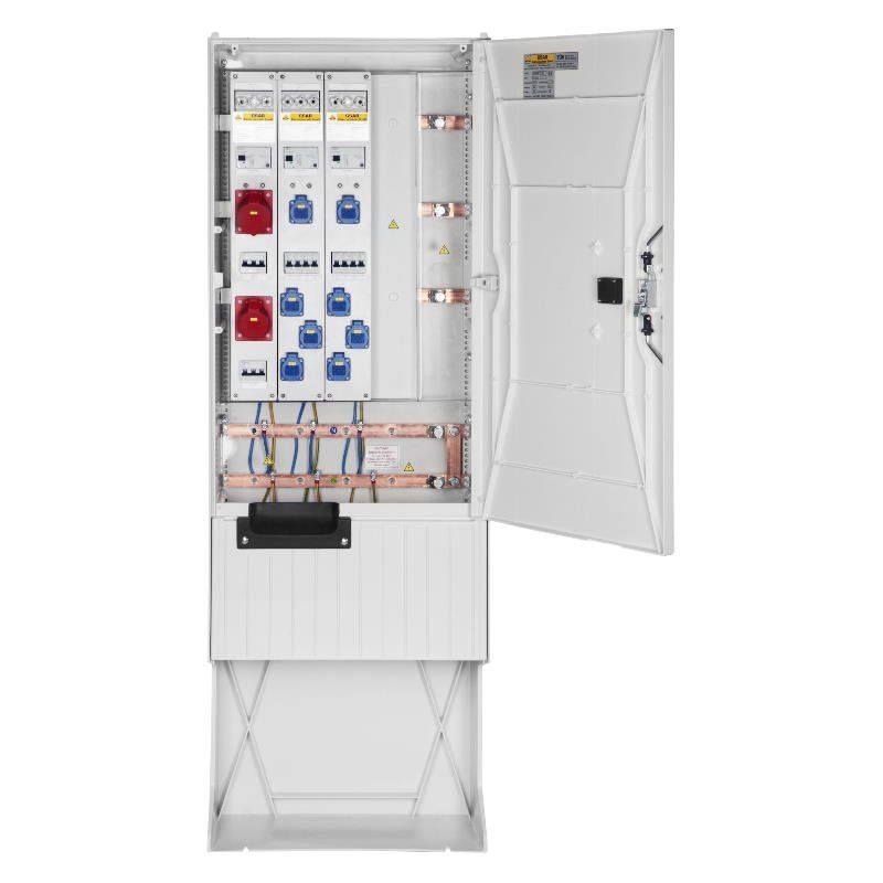 GSAB Elektrotechnik - Anschlussschrank Festplatzverteiler 58S17Sys32168S HxBxT:1710x585x280