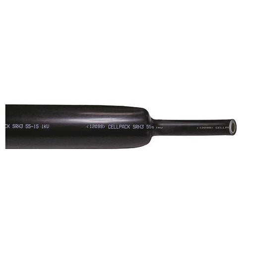 Cellpack - Schrumpfschlauch Warmschrumpfschlauch SRH3/22-5/BK/1m Schrumpfrate 3 : 1