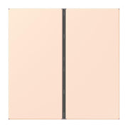 Jung - Abdeckung/Bedienelement für Installationsschalterprogramme Tastensatz 2fach LC 402 TSA 226 orange pale
