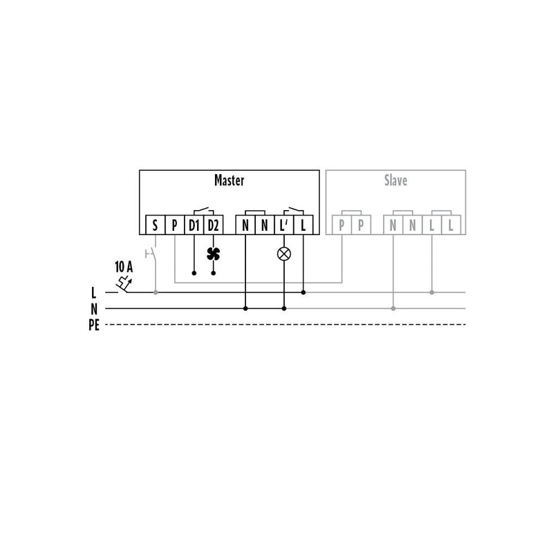 ESYLUX - Bewegungsmelder/Präsenzmelder komplett Decken-Präsenzmelder PD-C 360i/8plus UP, 360 Grad