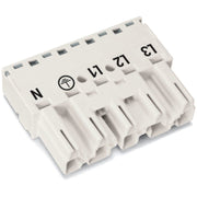 WAGO - Steckverbinder für steckbare Gebäudeinstallation Stecker 770-435 0,5-4mmq weiß − 50 Stück