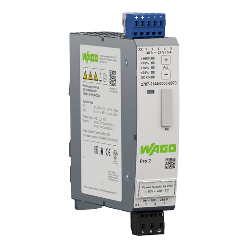 WAGO - Gleichstromversorgung Stromversorgung 2787-2144/000-070 Pro 2,1 phasig