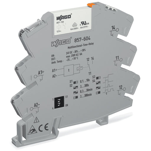 WAGO - Zeitrelais Multifunktionszeitrelais 857-604
