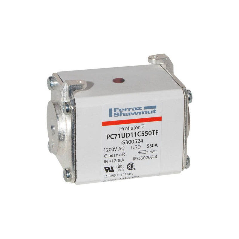 Mersen - HRC-Sicherung Sicherungseinsatz aR PC71UD11C550TF Gr.71 AC1100V 550A − 3 Stück