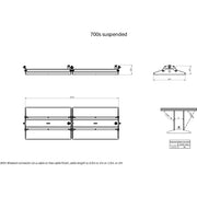 Philips Lighting - Hallen-Reflektorleuchte LED-Hallenleuchte BY581P 700 #58950600 4000K, DIA