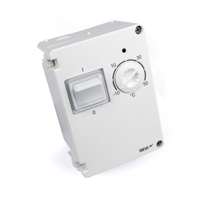 Danfoss - Raumthermostat/Uhrenthermostat Thermostat DEVIreg610 #140F1080 Leitungsfühler