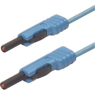 SKS Kontakttechnik GmbH - Zubehör/Ersatzteile für Prüf- und Messgeräte (Elektro) Meßleitung MLB 25/1 V bl − 25 Stück by SKS K
