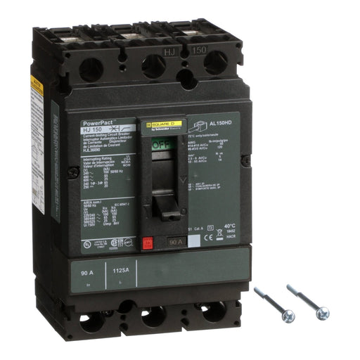 Schneider Electric - Leistungsschalter für Trafo-, Generator- und Anlagenschutz Kompaktleistnungsschalter HJL36090 3polig 600V 90A