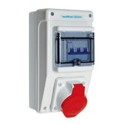 Walther Werke - CEE-Steckdosen-Kombination (IEC 60309) Steckdosekombination 6590105 Kunststoff, 16A