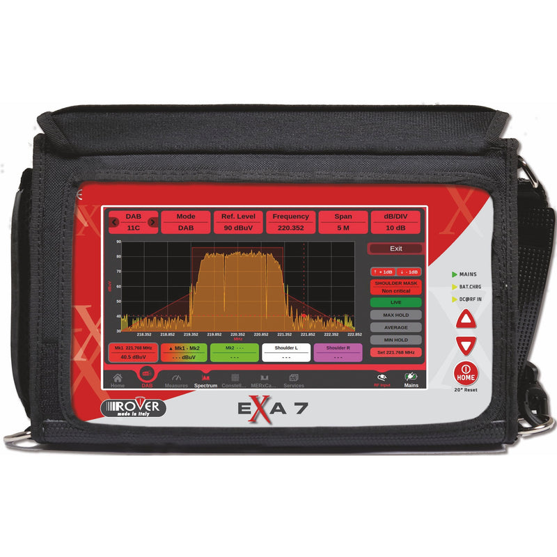 RO.VE.R - Antennenmessgerät Analyzer EXA 7 opt.Eingang,WiFi  − 1 Stück