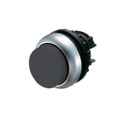 Eaton - Frontelement für Drucktaster Drucktaste M22-DRH-S hoch,sw,rast.,blanko − 5 Stück