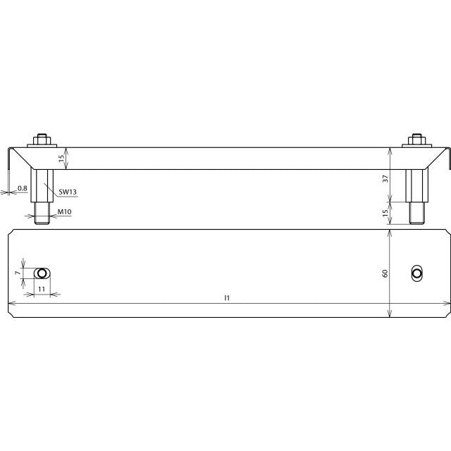 DEHN - Zubehör/Ersatzteile für Erdung und Blitzschutz Abdeckung AD PAS 8AP V2A f. PA-Schiene Niro