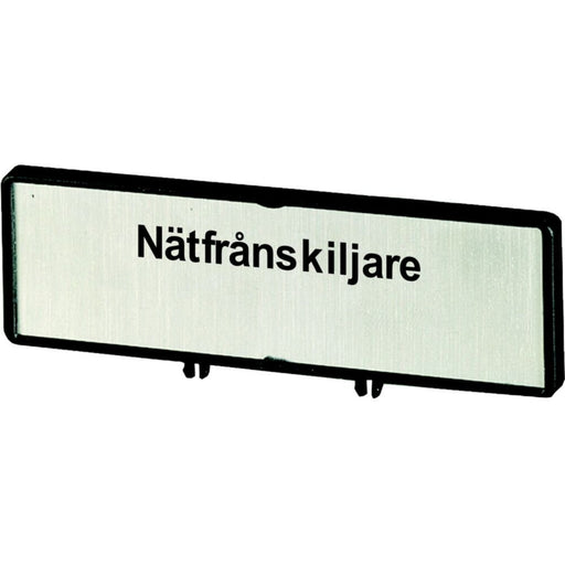 Eaton - Zubehör/Ersatzteile für Niederspannungs-Schalttechnik Träger mit Schild ZFSNT75-T0 T0 T3 P1 48x17mm