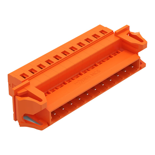 WAGO - Kabelsteckverbinder für Leiterplattensteckverbinder 1-Leiter-Stiftleiste 231-641/114-000 CAGECLAMP,2,5mm²,or − 25 Stück