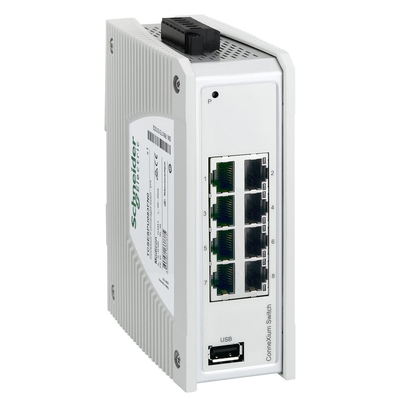 Schneider Electric - Netzwerk Switch Ethernet Switch Connexium TCSESPU083FN0 UNMGD PRM 8TX