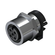 Weidmüller - Rundsteckverbinder, Einbau (PCB) Stecker SAIE-M12B-5S-F5.5TL M12 − 10 Stück