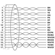 Phoenix Contact - Konfektioniertes Sensor-Aktor-Kabel Sensor-/Aktor-Kabel SAC-17P- 3,0#1430336