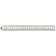 Hultafors - Gliedermaßstab Glasfasergliedermassstab G59-1-4-12 VI weiss − 10 Stück
