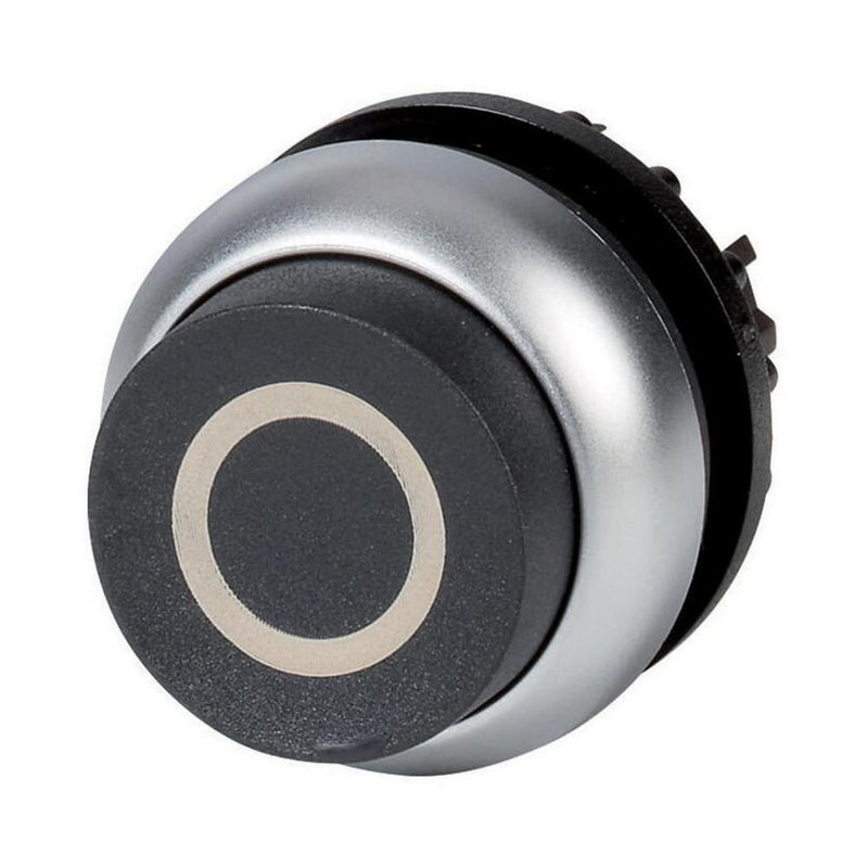 Eaton - Frontelement für Drucktaster Drucktaste M22-DH-S-X0 hoch,schwarz − 5 Stück
