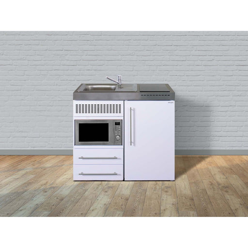 Stengel - Mini-Küche Miniküche Premiumline MPM100MWGKFreBli weiß