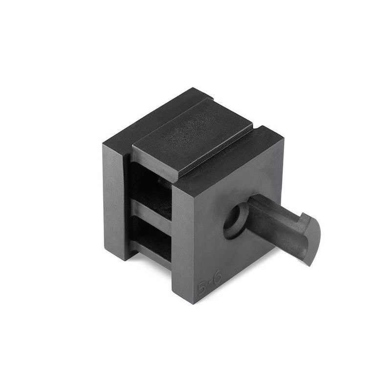 HellermannTyton - Kabelführung für Gehäuse/Schränke Einfachtülle VP-S_5-6 VarioPlate 5-6 mm − 20 Stück